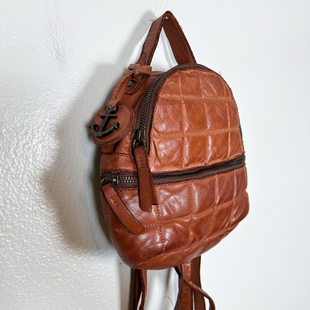 Harbour 2nd Quilted Leather Mini Backpack - Picture 2 of 8
